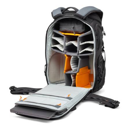 Lowepro ProTactic BP 450 AW III - plecak fotograficzny, 28L, czarny_Plecak wewnątrz/Przykład użycia_2